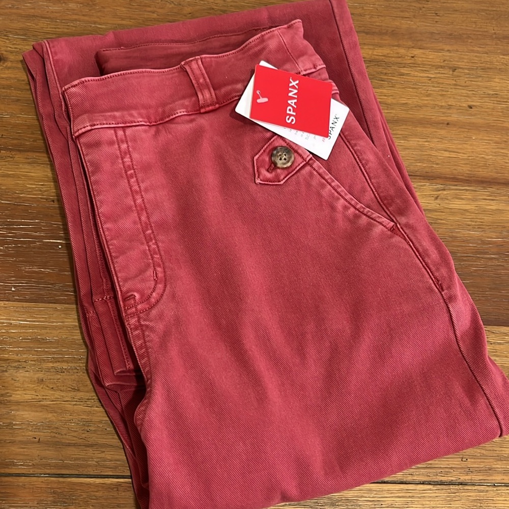 SPANX Stretch Twill Cropped pant